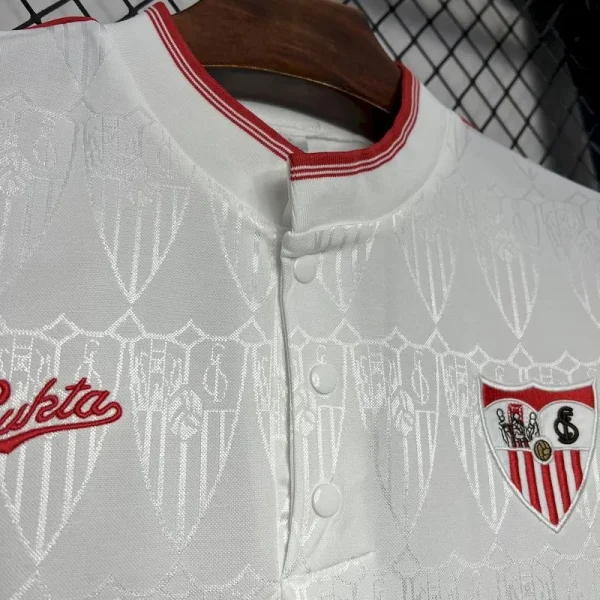 Sevilla Retro Home Jersey 1991/92 - Image 3