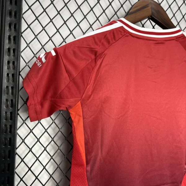 24-25 Manchester United Home Kids Jersey+Shorts - Image 5