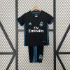 Real Madrid 17-18 Away Retro Kid Kits Youth Apparels Jersey - Image 2