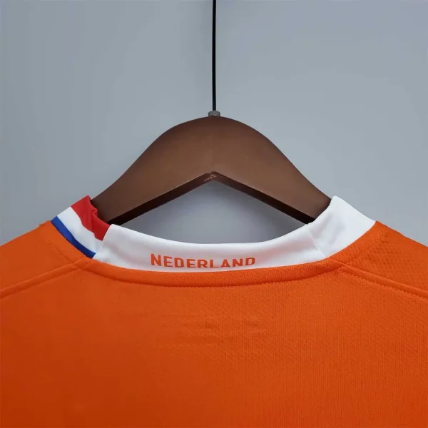 Netherlands Retro Jersey Home 2008 - Image 7