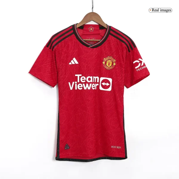 23-24 Manchester United Jersey Home Player Version - Image 3