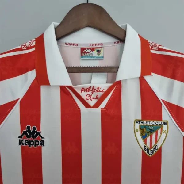 Athletic Club de Bilbao 1995/97 Retro Jersey Home - Image 3