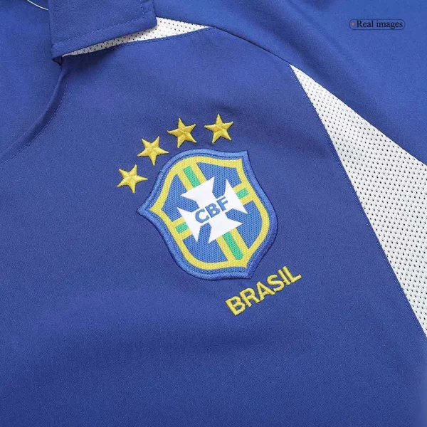 Brazil Retro Jersey Away World Cup 2002 - Image 5