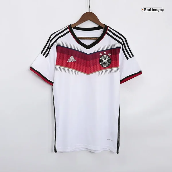 2014 Germany Retro 3 Stars Home Jersey World Cup - Image 3