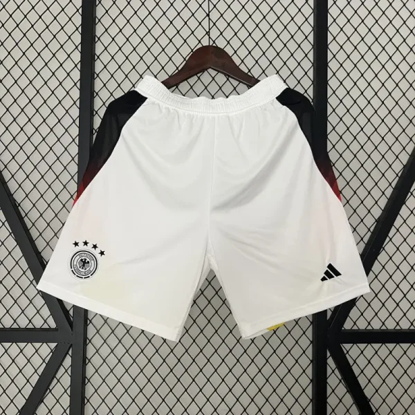 2024 Germany Euro Cup Home Soccer Shorts - Image 3