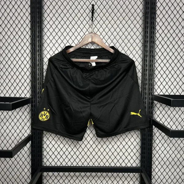 24-25 Borussia Dortmund Home Soccer Shorts - Image 3