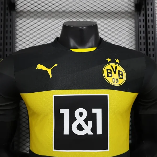24-25 Borussia Dortmund Away Soccer Jersey Player Version - Image 3