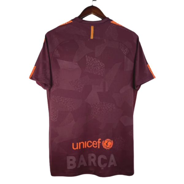 17-18 Barcelona Third Away Retro Jersey - Image 2