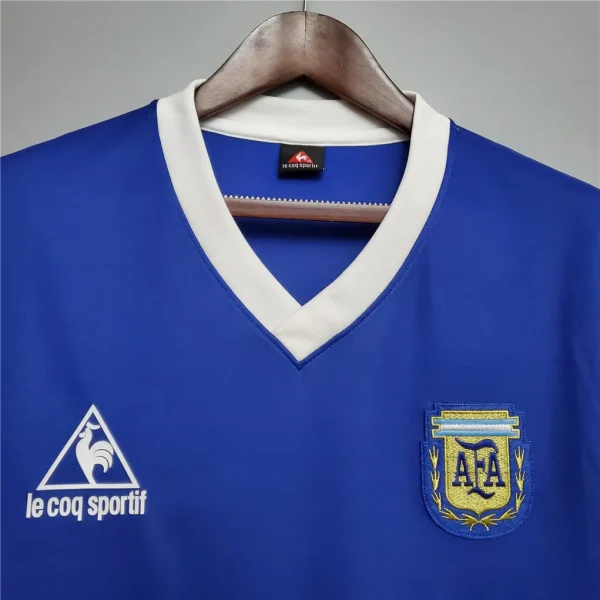 Argentina Retro Jersey Away World Cup 1986 - Image 4