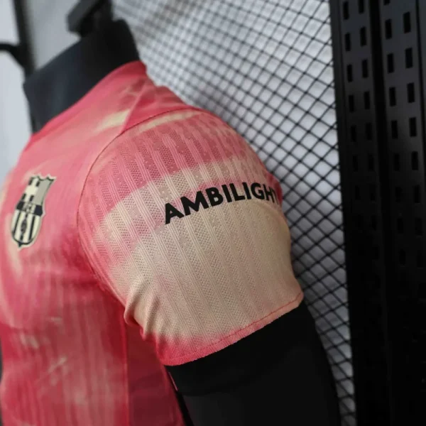 25-26 Barcelona  pink player version third kit concept jersey - Image 8
