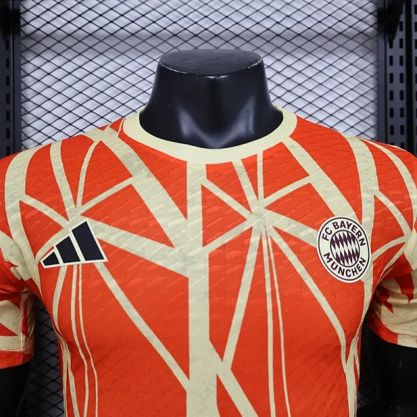 24-25 Bayern Orange Player Version Jersey - Image 3