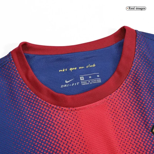 12-13 Barcelona Retro Jersey Home - Image 4