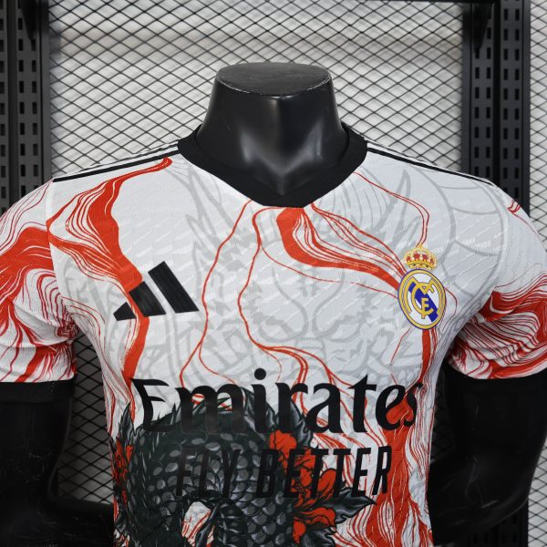 Real Madrid Black Dragon Shirt Special Edition Jersey 25-26 - Image 3