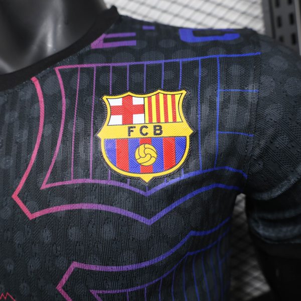 Barcelona black shirt jersey player version  25-26 - Image 5