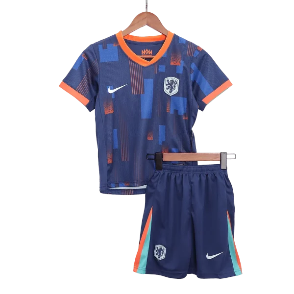 Kids Netherlands Away Jersey Kit Euro 2024 - Image 3
