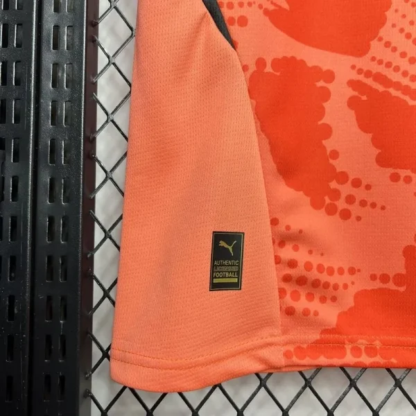 24-25 Manchester City Orange Goalkeeper Jersey - Image 9