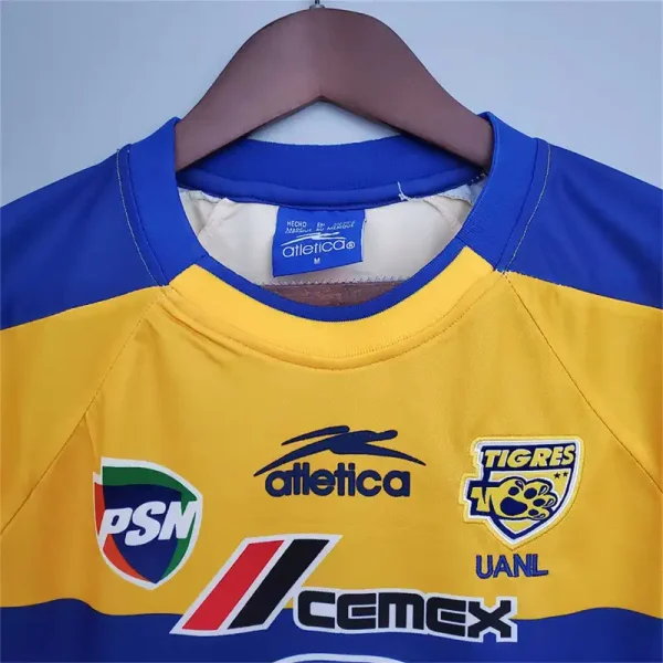 Tigres UANL  2001/02 Retro Jersey Home - Image 3