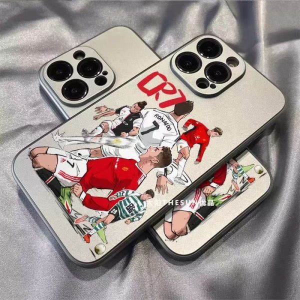 CR7 Cristiano Ronaldo Cartoon Caricature Phone Case - Image 3