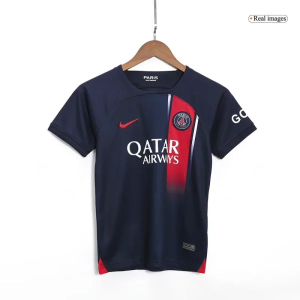 23-24 Kids PSG Home Jersey Kit - Image 4