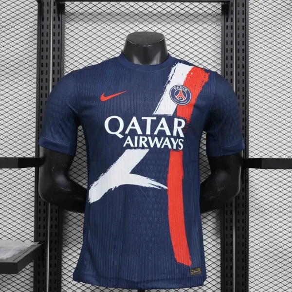 24-25 PSG Blue(Away Style) Special Edition Kit Player Version Shirt - Image 3