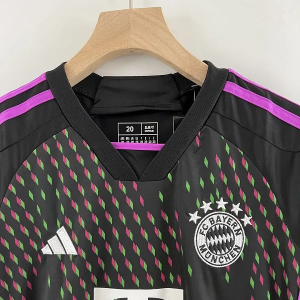 23-24 Kids Bayern Munich Away Kit Jersey+Shorts - Image 3