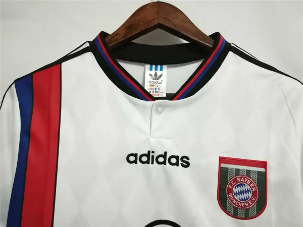 95-96 Bayern Munich Retro Jersey Away - Image 3