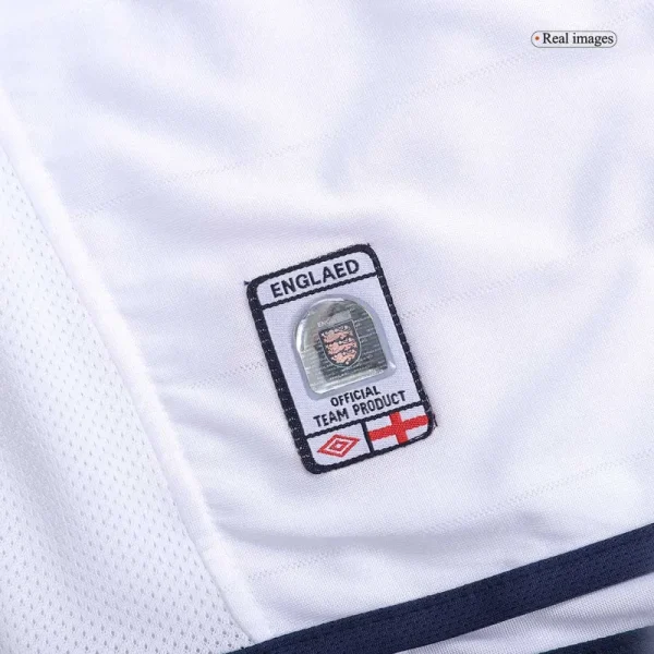 2004 England Retro Jersey Home Replica Euro Cup - Image 6