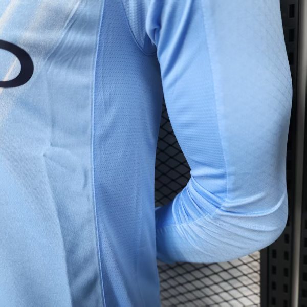 Manchester City Soccer Shirt Home Shirt player version Long Sleeve  2025-26 - Image 10