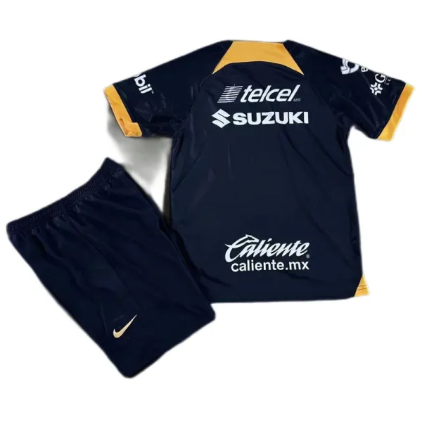 Kids Pumas UNAM 2023/24 Away Kit Jersey+Shorts - Image 2