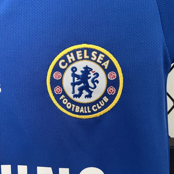Chelsea Home Champions League Retro Kid Kits Youth Apparels Jersey 08-09 - Image 5