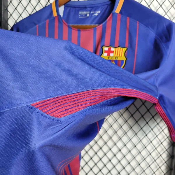 17-18 Barcelona Home Stadium Retro Jersey - Image 8