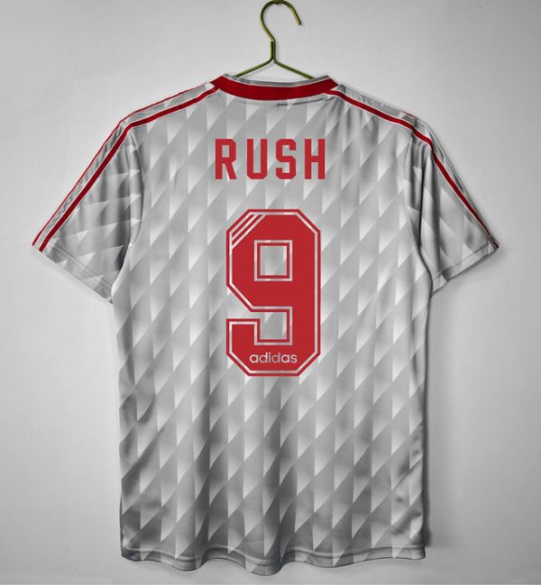 RUSH #9 Liverpool Retro Jersey Away Shirt 1989-91 - Image 3