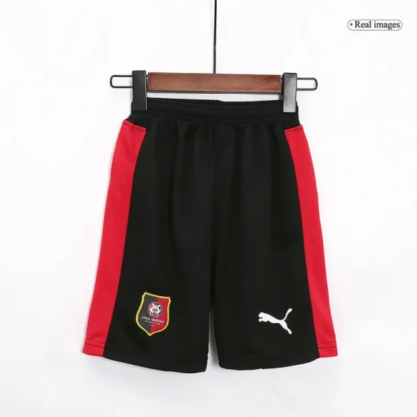 23-24 Kids Stade Rennais Home Kit Jersey+Short - Image 7