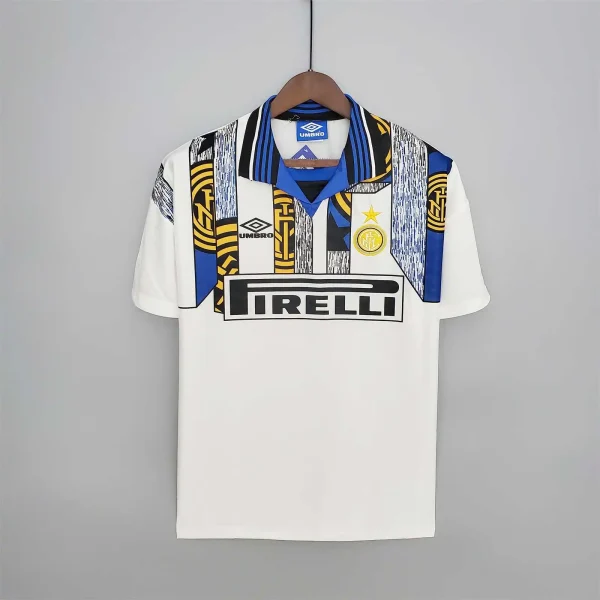 95-96 Inter Milan Retro Jersey Away - Image 3