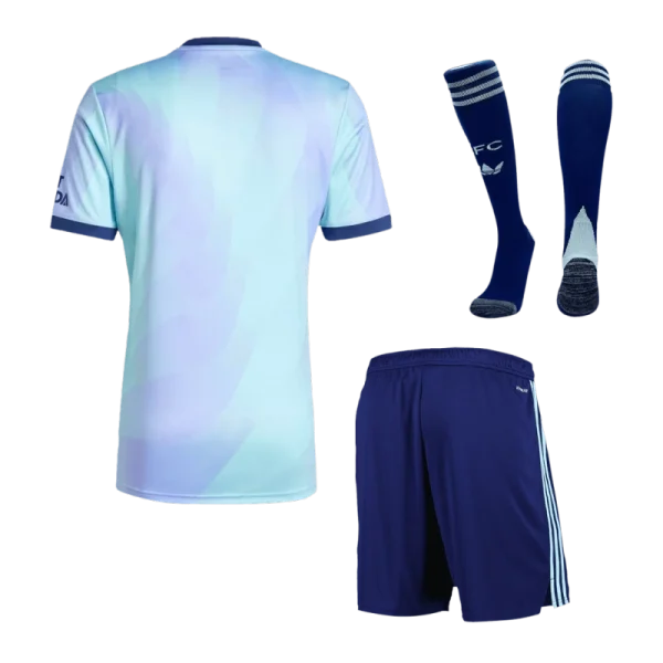 Arsenal Third Away Custom Full Soccer Kit 2024-25 - Image 2
