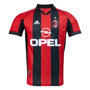 AC Milan Retro Jersey Home 1998/00