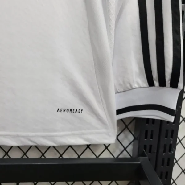 24-25 Real Madrid Home Long Sleeve Replica Jersey - Image 3
