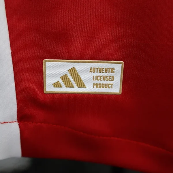 24-25 Ajax Home Soccer Jersey Player Version - Image 5