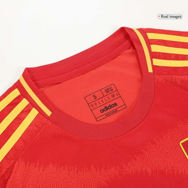 Spain Home Jersey LAMINE YAMAL #19 RODRIGO #16 MORATA #7 Euro 2024 - Image 6