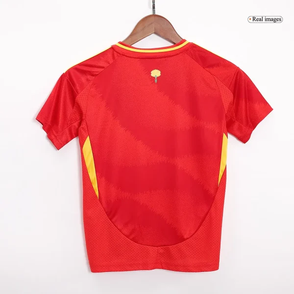 Kids Spain Home Kit EURO 2024 Youth Apparels - Image 5