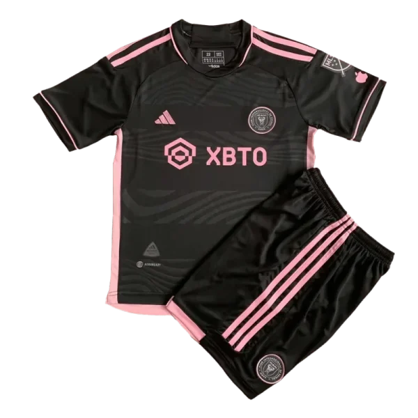 Kids Inter Miami Away Jersey Kit 2023