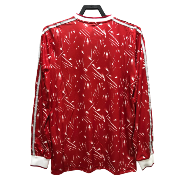 Liverpool Retro Long Sleeve Home Football Shirt 1989/1991 - Image 2