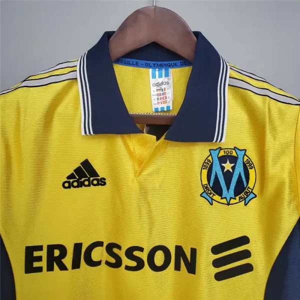 98-99 Marseille Retro Jersey Third Away - Image 3