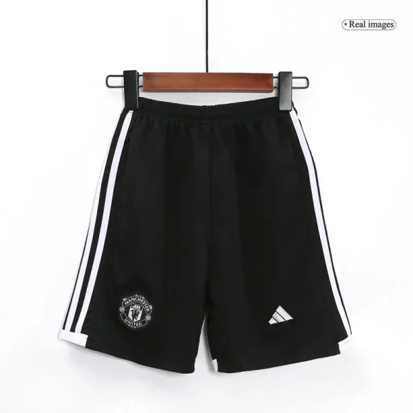 23-24 Kids Manchester United Away Jersey Kit - Image 6