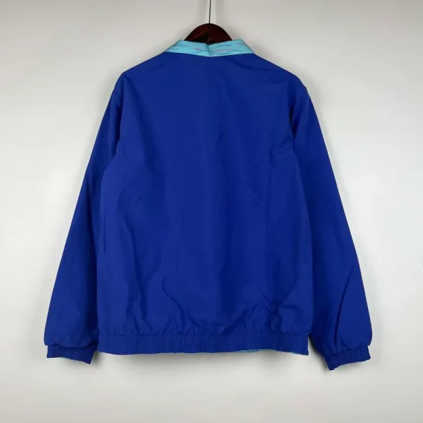 23-24 Barcelona Reversible Windbreaker Blue Soccer Jersey 1:1 Thai Quality - Image 11
