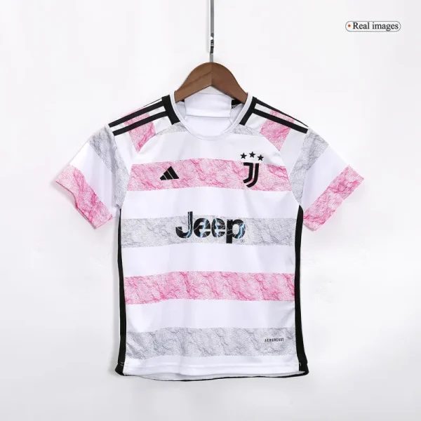 2023-24  Kids Juventus Away Kit Jersey+Short - Image 2