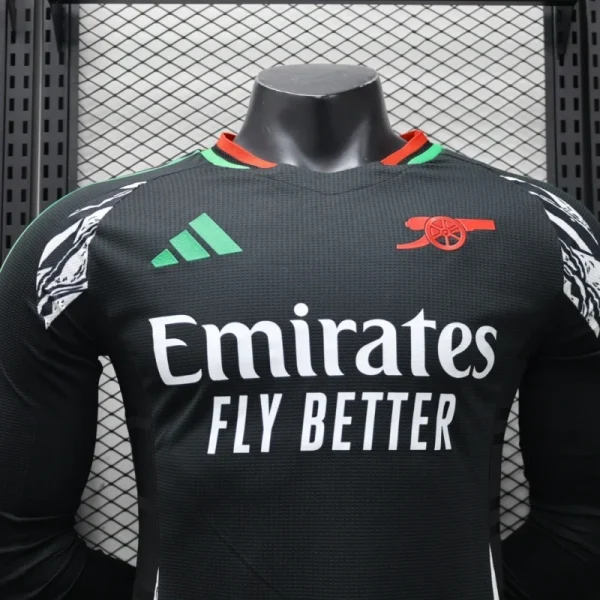 Arsenal Away Long Sleeve Jersey Player Version 2024-25 - Image 3