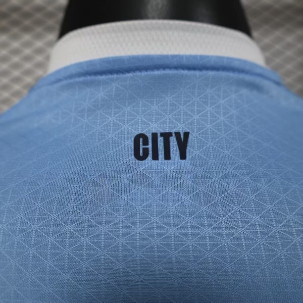 Manchester City Soccer Shirt Home Shirt player version Long Sleeve  2025-26 - Image 7
