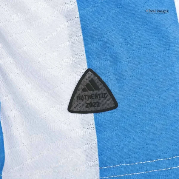 2022 Argentina World Cup Champion Edition 3 stars Home Jersey Player Version - Image 3