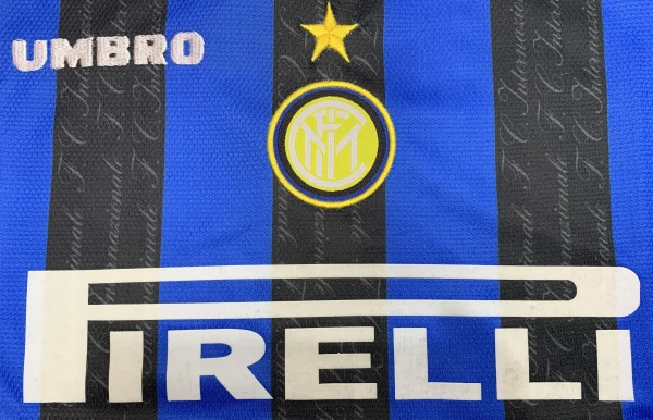 97-98 Inter Milan Retro Home Jersey - Image 4